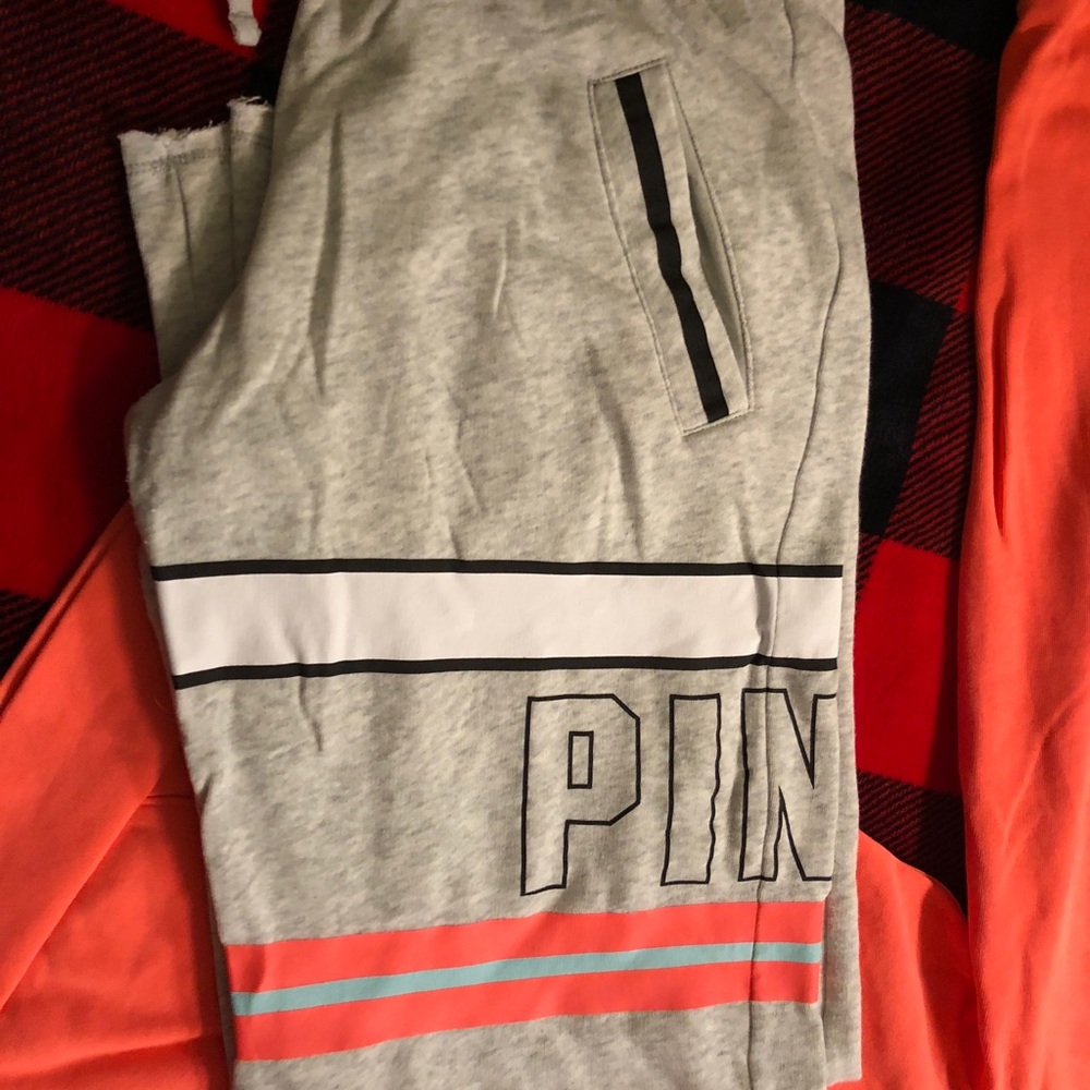 Victoria Secrets Pink Pullover and Pants - Picture 3 of 3